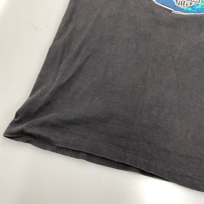 【中古品】【メンズ】 HANES ヘインズ 両シングル c1992 HARLEY-DAVIDSON HARD RIDE SS PRINT TEE ハーレーダビッドソン ハードライド ショートスリーブ プリント Tシャツ トップス 146-260319-kh-08-izu サイズ：M カラー：ブラック 万代Net店