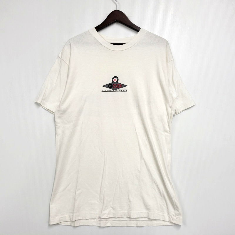 【中古品】【メンズ】 QUICKSILVER クイックシルバー QSD PRINT SS TEE プリント 半袖Tシャツ 両シングル 146-260801-as-19-izu カラー：ホワイト 万代Net店