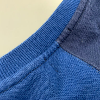 【中古品】【メンズ】 XLARGE エクストララージ 101231012001 PANELED CREWNECK SWEAT パネルド クルーネック スウェット トップス 長袖 142-260730-cs-26-izu サイズ：XL カラー：ブルー 万代Net店
