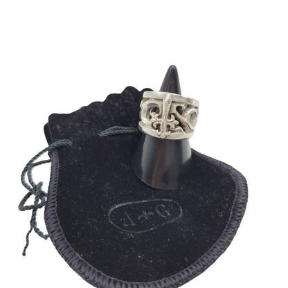 【中古品】【メンズ/レディース】 A&G エーアンドジー 925 FDL RING リング 指輪 アクセサリー 192-260314-as-08-izu カラー：シルバー 万代Net店