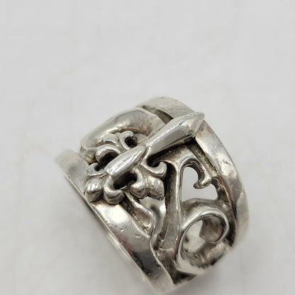 【中古品】【メンズ/レディース】 A&G エーアンドジー 925 FDL RING リング 指輪 アクセサリー 192-260314-as-08-izu カラー：シルバー 万代Net店
