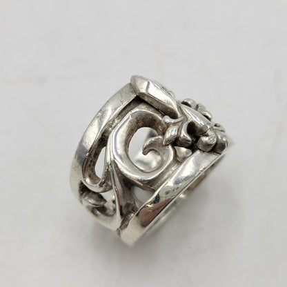 【中古品】【メンズ/レディース】 A&G エーアンドジー 925 FDL RING リング 指輪 アクセサリー 192-260314-as-08-izu カラー：シルバー 万代Net店
