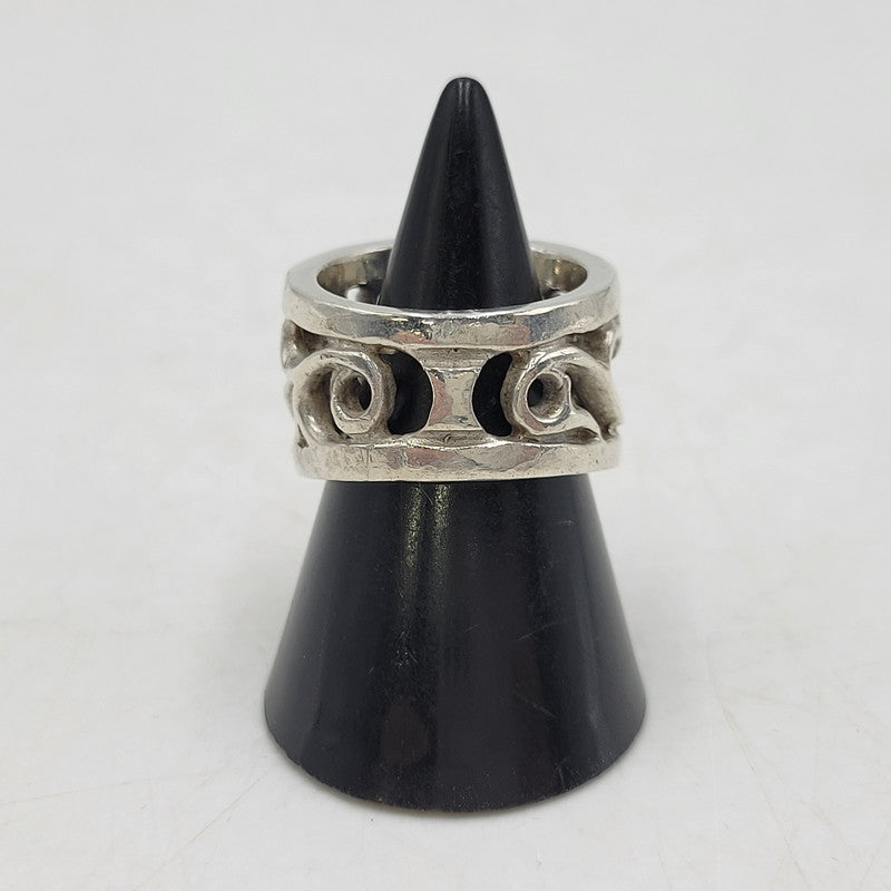 【中古品】【メンズ/レディース】 A&G エーアンドジー 925 FDL RING リング 指輪 アクセサリー 192-260314-as-08-izu カラー：シルバー 万代Net店