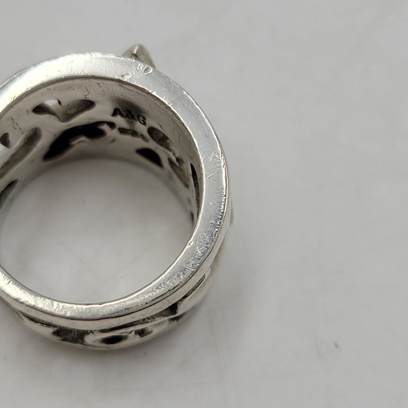 【中古品】【メンズ/レディース】 A&G エーアンドジー 925 FDL RING リング 指輪 アクセサリー 192-260314-as-08-izu カラー：シルバー 万代Net店