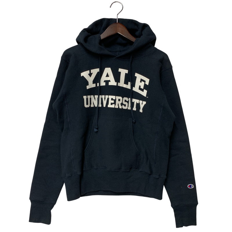 【中古品】【メンズ】 REVERSE WEAVE 赤単タグ復刻 YALE UNIVERSITY HOODED SWEATSHIRT リバースウィーブ イェールユニバーシティ フーデッド スウェットシャツ パーカー 長袖 トップス 148-260314-kh-05-izu サイズ：M カラー：ネイビー 万代Net店
