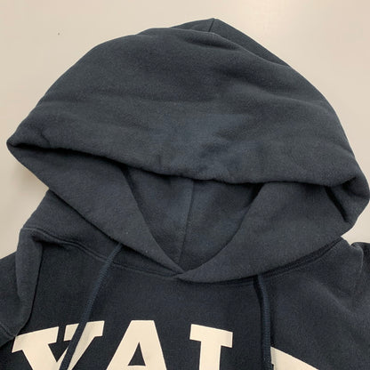 【中古品】【メンズ】 REVERSE WEAVE 赤単タグ復刻 YALE UNIVERSITY HOODED SWEATSHIRT リバースウィーブ イェールユニバーシティ フーデッド スウェットシャツ パーカー 長袖 トップス 148-260314-kh-05-izu サイズ：M カラー：ネイビー 万代Net店