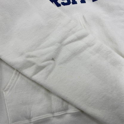 【中古品】【メンズ】 Champion products チャンピオンプロダクツ REVERSE WEAVE リバース ウィーブ 赤単タグ復刻 USA製 YALE UNIVERSITY HOODED SWEATSHIRT フーデッド スウェット パーカー 148-260317-cs-11-izu サイズ：M カラー：ホワイト 万代Net店