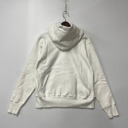 【中古品】【メンズ】 Champion products チャンピオンプロダクツ REVERSE WEAVE リバース ウィーブ 赤単タグ復刻 USA製 YALE UNIVERSITY HOODED SWEATSHIRT フーデッド スウェット パーカー 148-260317-cs-11-izu サイズ：M カラー：ホワイト 万代Net店