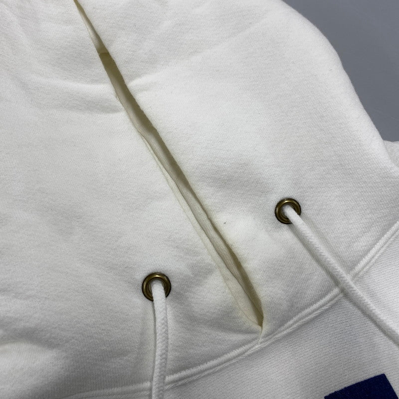 【中古品】【メンズ】 Champion products チャンピオンプロダクツ REVERSE WEAVE リバース ウィーブ 赤単タグ復刻 USA製 YALE UNIVERSITY HOODED SWEATSHIRT フーデッド スウェット パーカー 148-260317-cs-11-izu サイズ：M カラー：ホワイト 万代Net店
