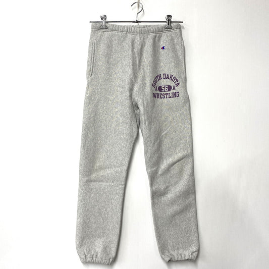 【中古品】【メンズ】 青単タグ復刻 REVERSE WEAVE SOUTH DAKOTA 三段プリント SWEAT PANTS リバースウィーブ サウスダコタ スウェットパンツ ボトムス 159-260319-kh-03-izu サイズ：M カラー：グレー 万代Net店