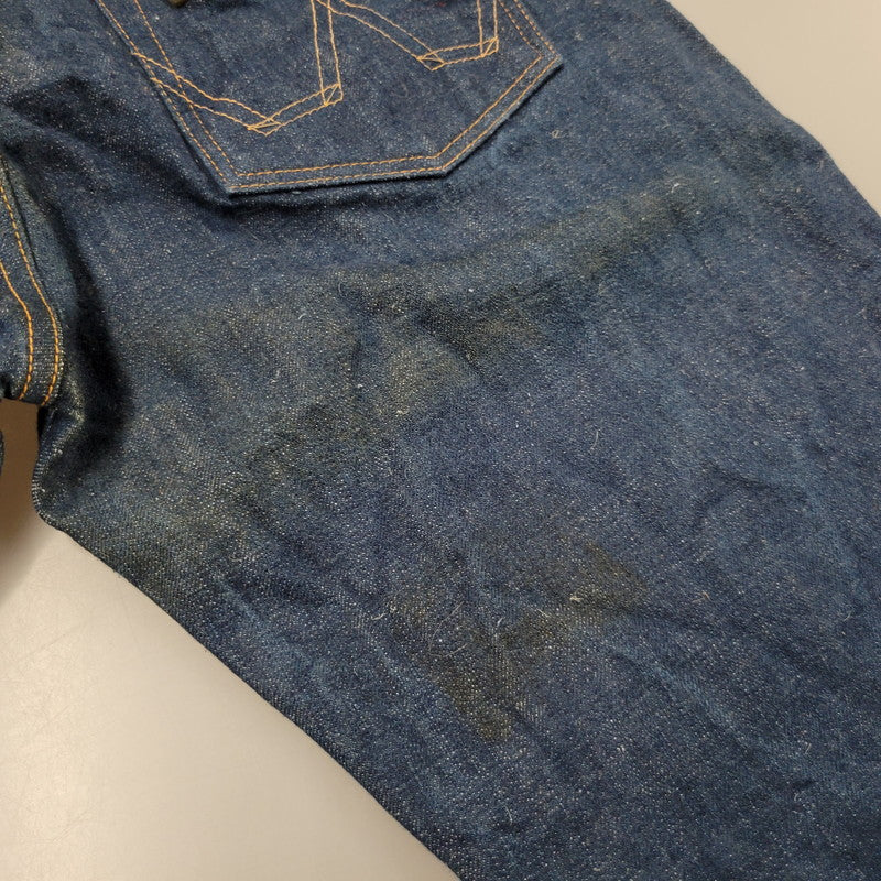【中古品】【メンズ】 YAMANE DELUXE ヤマネデラックス HAYAOKI BUTTON FLY DENIM PANTS ボタンフライ デニムパンツ ジーンズ ボトムス 156-260314-as-14-izu サイズ：3 カラー：インディゴ 万代Net店
