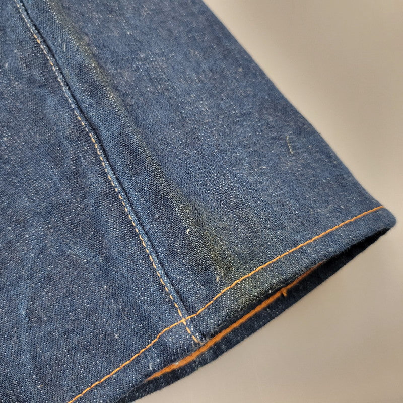 【中古品】【メンズ】 YAMANE DELUXE ヤマネデラックス HAYAOKI BUTTON FLY DENIM PANTS ボタンフライ デニムパンツ ジーンズ ボトムス 156-260314-as-14-izu サイズ：3 カラー：インディゴ 万代Net店