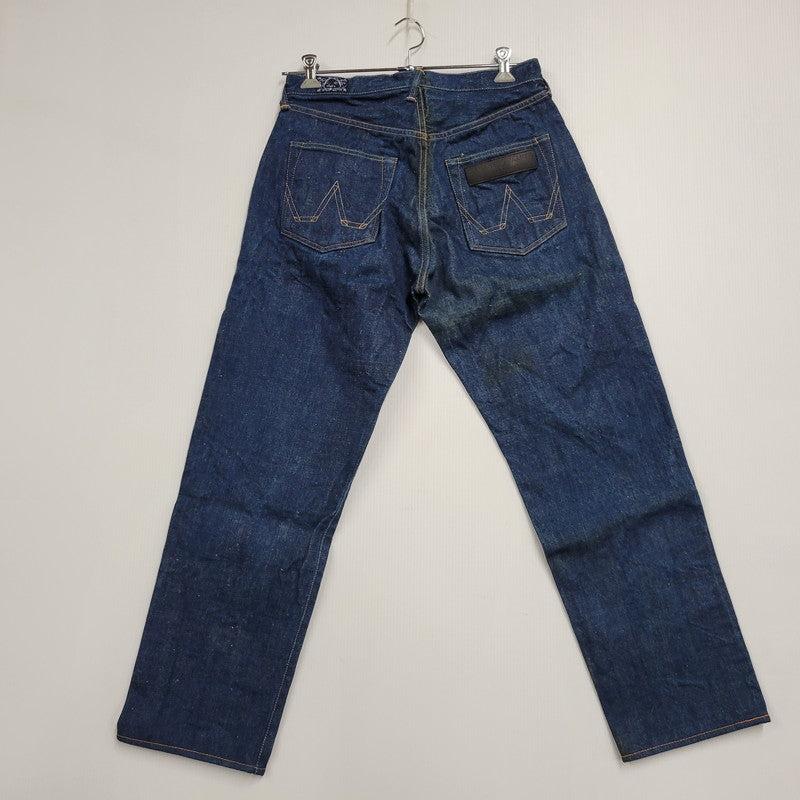 【中古品】【メンズ】 YAMANE DELUXE ヤマネデラックス HAYAOKI BUTTON FLY DENIM PANTS ボタンフライ デニムパンツ ジーンズ ボトムス 156-260314-as-14-izu サイズ：3 カラー：インディゴ 万代Net店