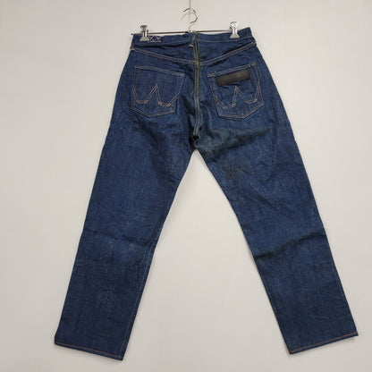 【中古品】【メンズ】 YAMANE DELUXE ヤマネデラックス HAYAOKI BUTTON FLY DENIM PANTS ボタンフライ デニムパンツ ジーンズ ボトムス 156-260314-as-14-izu サイズ：3 カラー：インディゴ 万代Net店