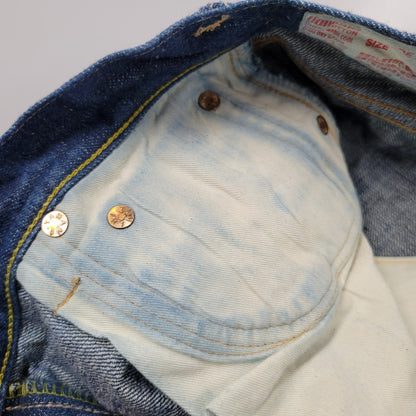 【中古品】【メンズ】 YAMANE DELUXE ヤマネデラックス HAYAOKI BUTTON FLY DENIM PANTS ボタンフライ デニムパンツ ジーンズ ボトムス 156-260314-as-14-izu サイズ：3 カラー：インディゴ 万代Net店