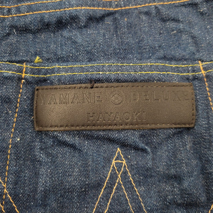 【中古品】【メンズ】 YAMANE DELUXE ヤマネデラックス HAYAOKI BUTTON FLY DENIM PANTS ボタンフライ デニムパンツ ジーンズ ボトムス 156-260314-as-14-izu サイズ：3 カラー：インディゴ 万代Net店