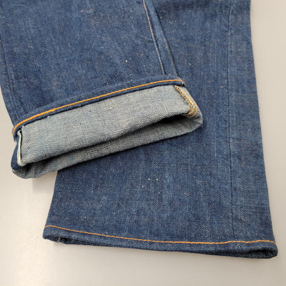 【中古品】【メンズ】 YAMANE DELUXE ヤマネデラックス HAYAOKI BUTTON FLY DENIM PANTS ボタンフライ デニムパンツ ジーンズ ボトムス 156-260314-as-14-izu サイズ：3 カラー：インディゴ 万代Net店