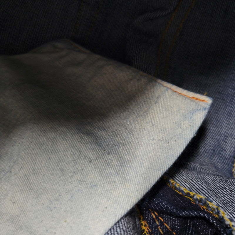 【中古品】【メンズ】 EVISU エヴィス ZIPFLY DENIM PANTS LOT2005 ジップフライ デニムパンツ 風×カモメ ジーンズ ボトムス 156-260314-as-12-izu サイズ：32×35 カラー：インディゴ 万代Net店
