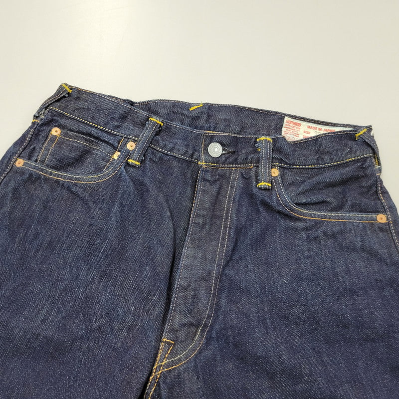 【中古品】【メンズ】 EVISU エヴィス ZIPFLY DENIM PANTS LOT2005 ジップフライ デニムパンツ 風×カモメ ジーンズ ボトムス 156-260314-as-12-izu サイズ：32×35 カラー：インディゴ 万代Net店
