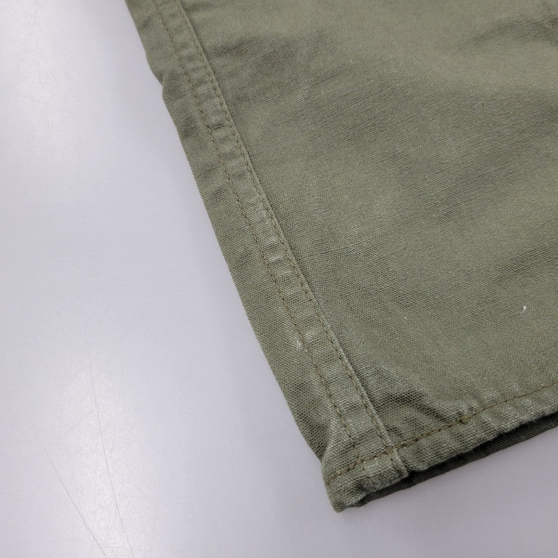 【中古品】【メンズ】 EVISU エヴィス PRINT BUTTON FLY WORK PANTS プリント ボタンフライ ワークパンツ カモメ ボトムス 156-260314-as-11-izu サイズ：32 カラー：カーキ 万代Net店