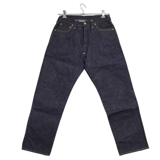 【中古品】【メンズ】 YAMANE DELUXE ヤマネデラックス HAYAOKI BUTTON FLY DENIM PANTS ボタンフライ デニムパンツ ジーンズ ボトムス 156-260314-as-15-izu サイズ：34×35 カラー：インディゴ 万代Net店