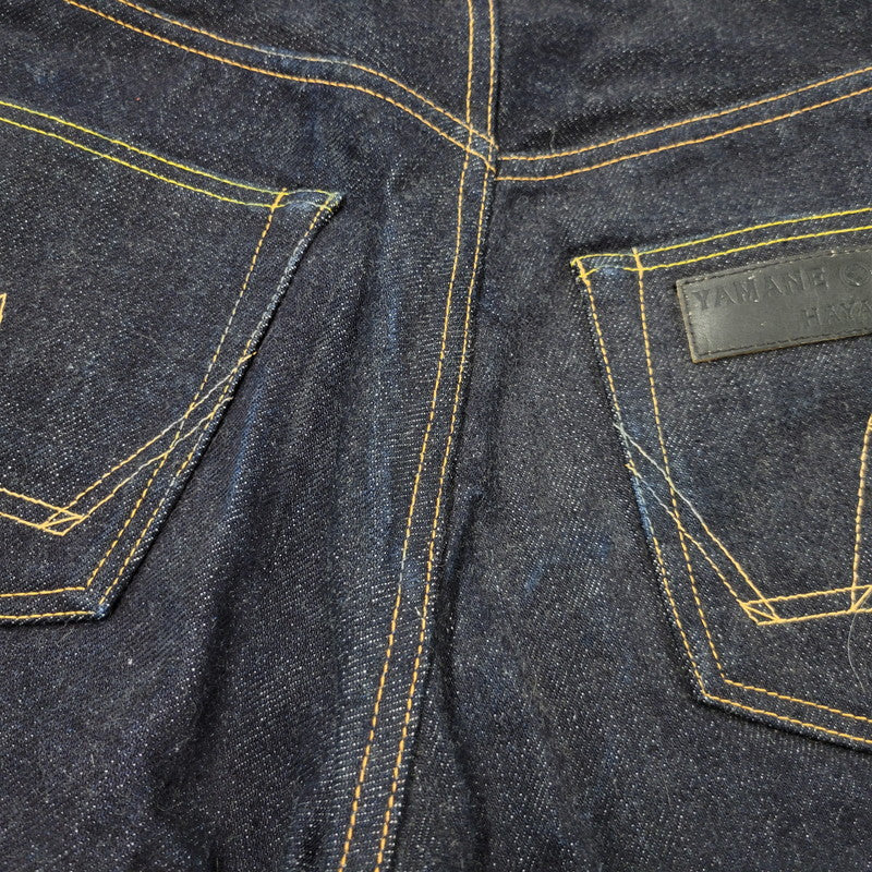 【中古品】【メンズ】 YAMANE DELUXE ヤマネデラックス HAYAOKI BUTTON FLY DENIM PANTS ボタンフライ デニムパンツ ジーンズ ボトムス 156-260314-as-15-izu サイズ：34×35 カラー：インディゴ 万代Net店