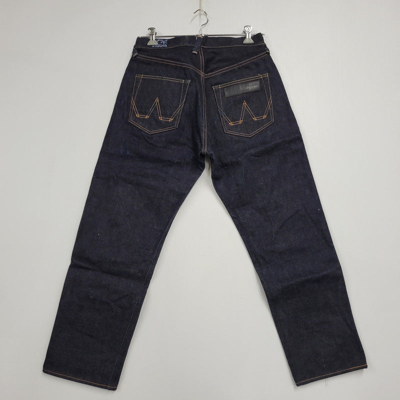 【中古品】【メンズ】 YAMANE DELUXE ヤマネデラックス HAYAOKI BUTTON FLY DENIM PANTS ボタンフライ デニムパンツ ジーンズ ボトムス 156-260314-as-15-izu サイズ：34×35 カラー：インディゴ 万代Net店