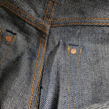 【中古品】【メンズ】 YAMANE DELUXE ヤマネデラックス HAYAOKI BUTTON FLY DENIM PANTS ボタンフライ デニムパンツ ジーンズ ボトムス 156-260314-as-15-izu サイズ：34×35 カラー：インディゴ 万代Net店