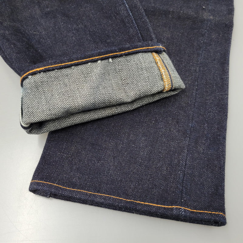 【中古品】【メンズ】 YAMANE DELUXE ヤマネデラックス HAYAOKI BUTTON FLY DENIM PANTS ボタンフライ デニムパンツ ジーンズ ボトムス 156-260314-as-15-izu サイズ：34×35 カラー：インディゴ 万代Net店