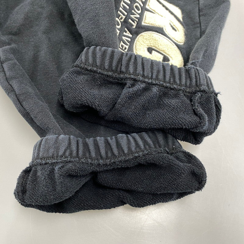 【中古品】【メンズ】 101243031016 CHENILLE LOGO SWEAT PANTS シェニール ロゴ スウェットパンツ ボトムス 153-260319-kh-02-izu サイズ：XL カラー：ブラック 万代Net店
