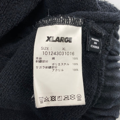 【中古品】【メンズ】 101243031016 CHENILLE LOGO SWEAT PANTS シェニール ロゴ スウェットパンツ ボトムス 153-260319-kh-02-izu サイズ：XL カラー：ブラック 万代Net店