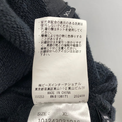 【中古品】【メンズ】 101243031016 CHENILLE LOGO SWEAT PANTS シェニール ロゴ スウェットパンツ ボトムス 153-260319-kh-02-izu サイズ：XL カラー：ブラック 万代Net店