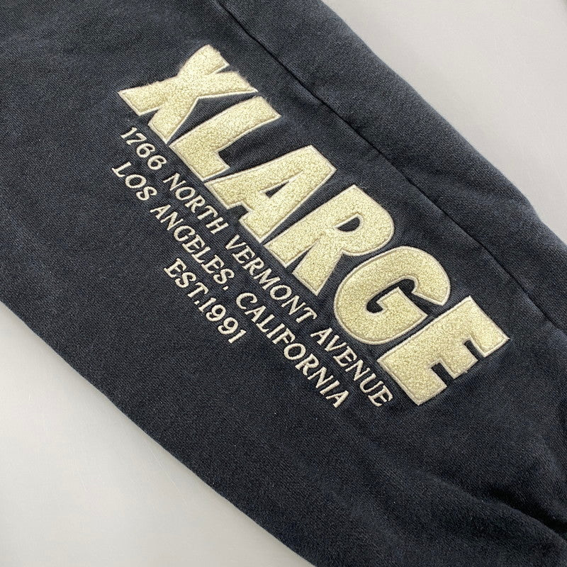 【中古品】【メンズ】 101243031016 CHENILLE LOGO SWEAT PANTS シェニール ロゴ スウェットパンツ ボトムス 153-260319-kh-02-izu サイズ：XL カラー：ブラック 万代Net店