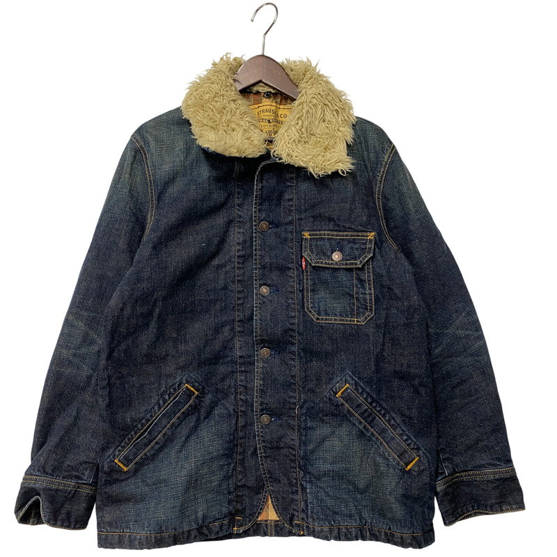 【中古品】【メンズ】 LEVI'S RED TAB リーバイス レッドタブ DENIM BOA JACKET デニム ボア ジャケット アウター 147-260319-kh-10-izu サイズ：L カラー：インディゴ 万代Net店