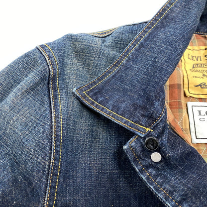 【中古品】【メンズ】 LEVI'S RED TAB リーバイス レッドタブ DENIM BOA JACKET デニム ボア ジャケット アウター 147-260319-kh-10-izu サイズ：L カラー：インディゴ 万代Net店