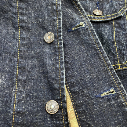 【中古品】【メンズ】 LEVI'S RED TAB リーバイス レッドタブ DENIM BOA JACKET デニム ボア ジャケット アウター 147-260319-kh-10-izu サイズ：L カラー：インディゴ 万代Net店