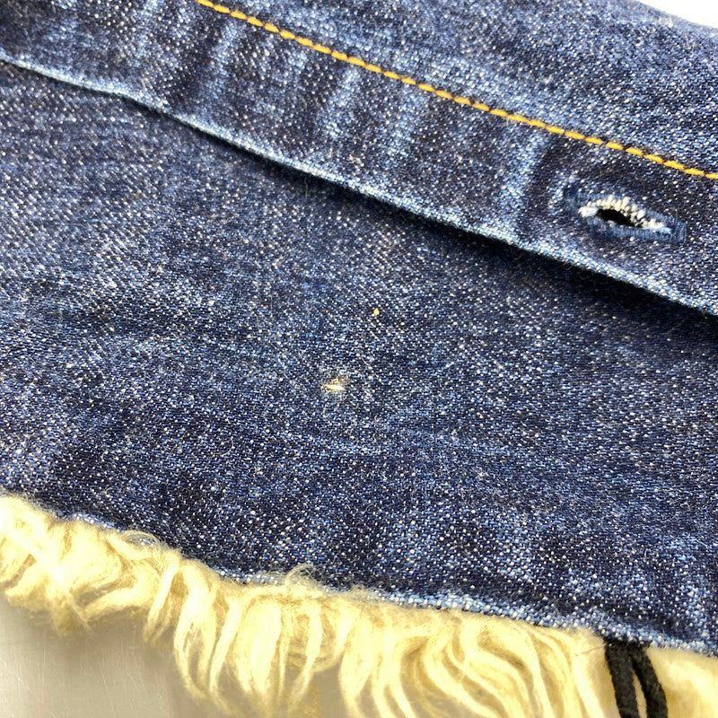 【中古品】【メンズ】 LEVI'S RED TAB リーバイス レッドタブ DENIM BOA JACKET デニム ボア ジャケット アウター 147-260319-kh-10-izu サイズ：L カラー：インディゴ 万代Net店