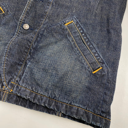 【中古品】【メンズ】 LEVI'S RED TAB リーバイス レッドタブ DENIM BOA JACKET デニム ボア ジャケット アウター 147-260319-kh-10-izu サイズ：L カラー：インディゴ 万代Net店
