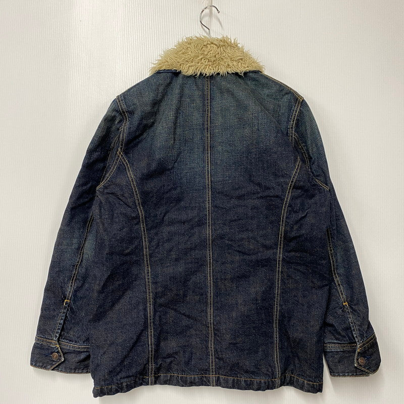 【中古品】【メンズ】 LEVI'S RED TAB リーバイス レッドタブ DENIM BOA JACKET デニム ボア ジャケット アウター 147-260319-kh-10-izu サイズ：L カラー：インディゴ 万代Net店