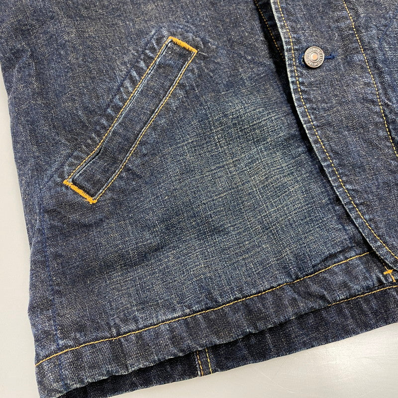 【中古品】【メンズ】 LEVI'S RED TAB リーバイス レッドタブ DENIM BOA JACKET デニム ボア ジャケット アウター 147-260319-kh-10-izu サイズ：L カラー：インディゴ 万代Net店