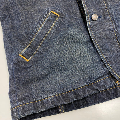 【中古品】【メンズ】 LEVI'S RED TAB リーバイス レッドタブ DENIM BOA JACKET デニム ボア ジャケット アウター 147-260319-kh-10-izu サイズ：L カラー：インディゴ 万代Net店