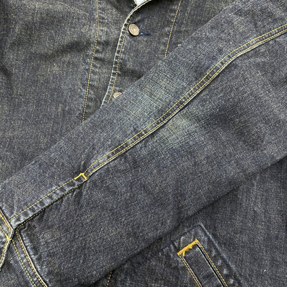 【中古品】【メンズ】 LEVI'S RED TAB リーバイス レッドタブ DENIM BOA JACKET デニム ボア ジャケット アウター 147-260319-kh-10-izu サイズ：L カラー：インディゴ 万代Net店