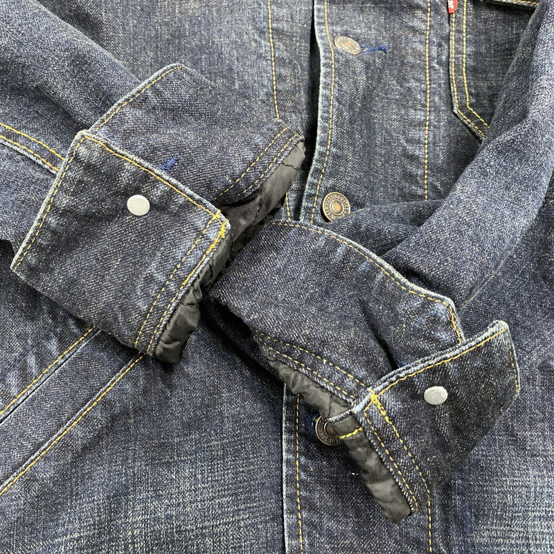 【中古品】【メンズ】 LEVI'S RED TAB リーバイス レッドタブ DENIM BOA JACKET デニム ボア ジャケット アウター 147-260319-kh-10-izu サイズ：L カラー：インディゴ 万代Net店