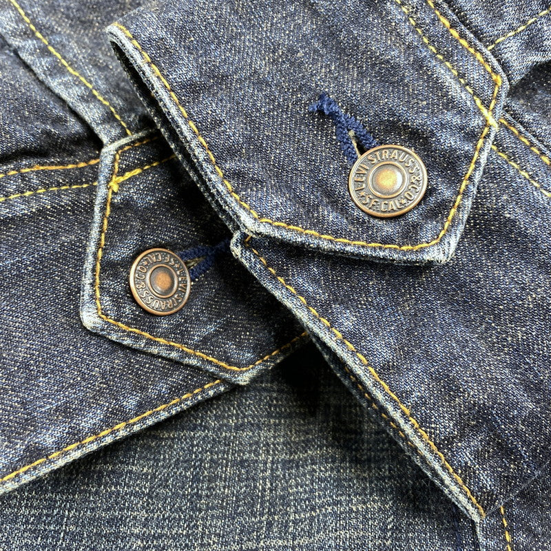 【中古品】【メンズ】 LEVI'S RED TAB リーバイス レッドタブ DENIM BOA JACKET デニム ボア ジャケット アウター 147-260319-kh-10-izu サイズ：L カラー：インディゴ 万代Net店
