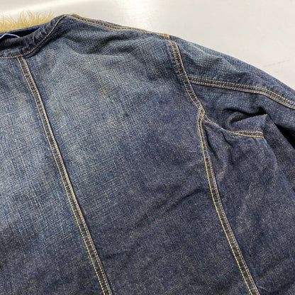 【中古品】【メンズ】 LEVI'S RED TAB リーバイス レッドタブ DENIM BOA JACKET デニム ボア ジャケット アウター 147-260319-kh-10-izu サイズ：L カラー：インディゴ 万代Net店