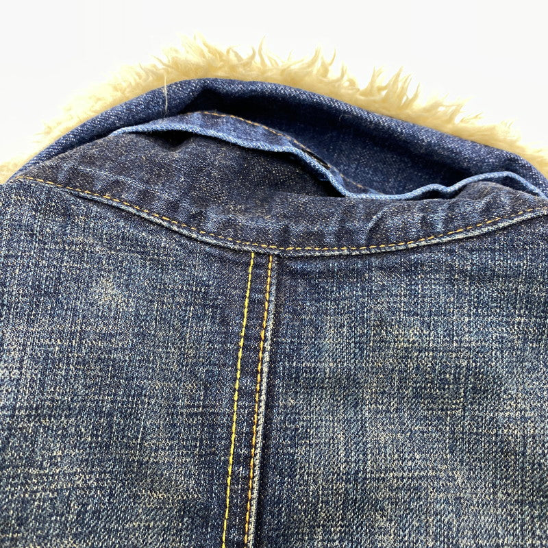 【中古品】【メンズ】 LEVI'S RED TAB リーバイス レッドタブ DENIM BOA JACKET デニム ボア ジャケット アウター 147-260319-kh-10-izu サイズ：L カラー：インディゴ 万代Net店
