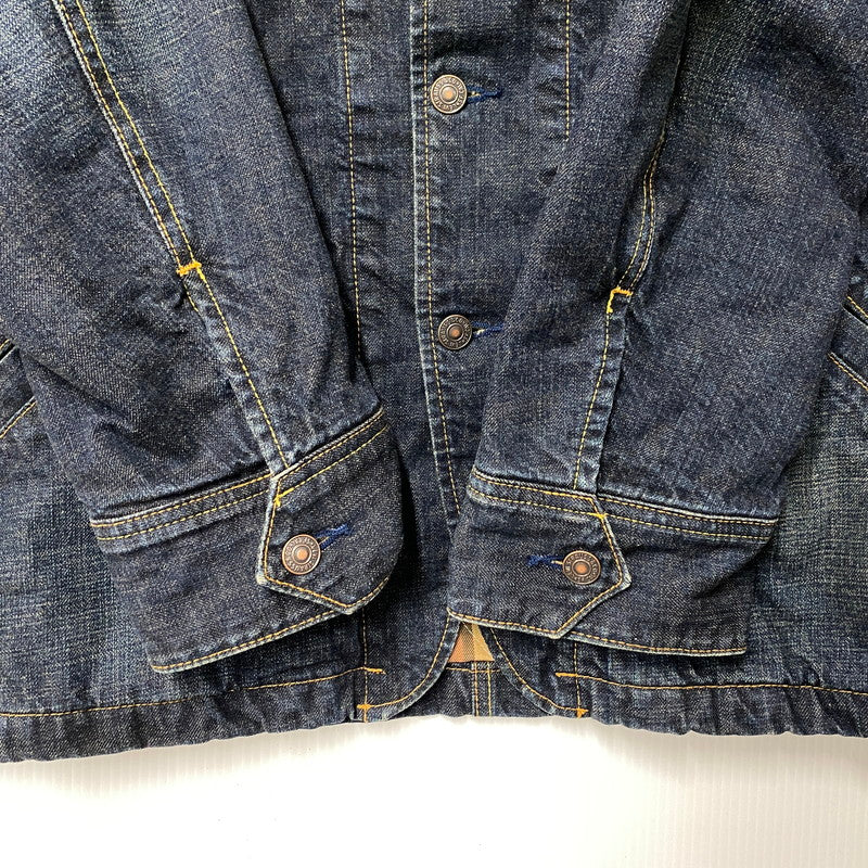 【中古品】【メンズ】 LEVI'S RED TAB リーバイス レッドタブ DENIM BOA JACKET デニム ボア ジャケット アウター 147-260319-kh-10-izu サイズ：L カラー：インディゴ 万代Net店