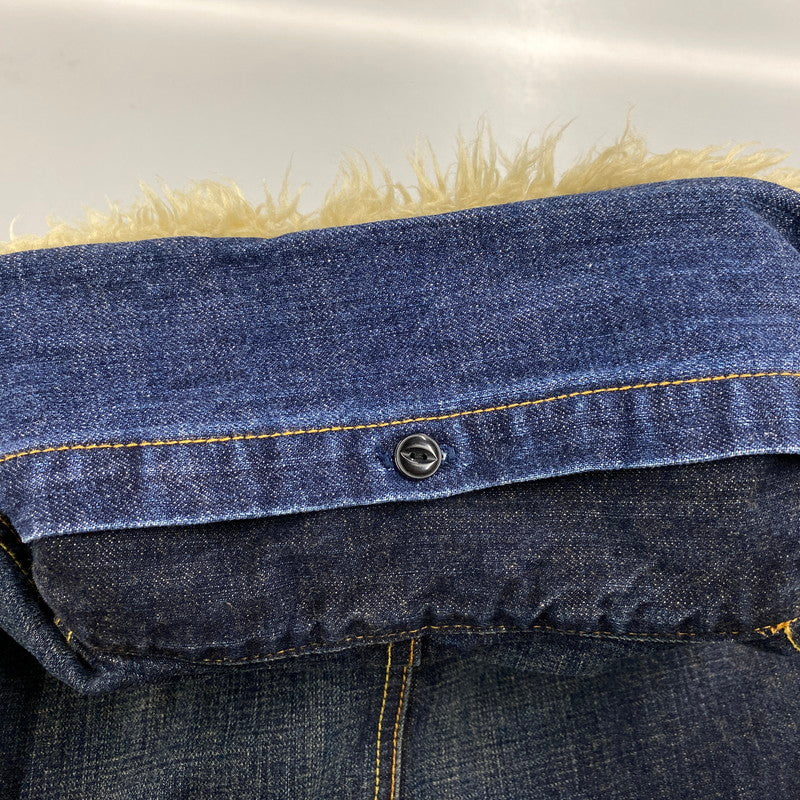 【中古品】【メンズ】 LEVI'S RED TAB リーバイス レッドタブ DENIM BOA JACKET デニム ボア ジャケット アウター 147-260319-kh-10-izu サイズ：L カラー：インディゴ 万代Net店