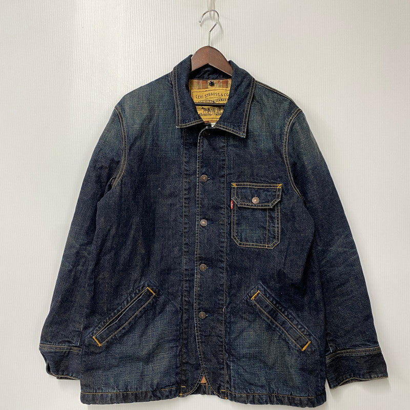 【中古品】【メンズ】 LEVI'S RED TAB リーバイス レッドタブ DENIM BOA JACKET デニム ボア ジャケット アウター 147-260319-kh-10-izu サイズ：L カラー：インディゴ 万代Net店