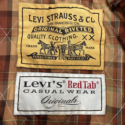 【中古品】【メンズ】 LEVI'S RED TAB リーバイス レッドタブ DENIM BOA JACKET デニム ボア ジャケット アウター 147-260319-kh-10-izu サイズ：L カラー：インディゴ 万代Net店